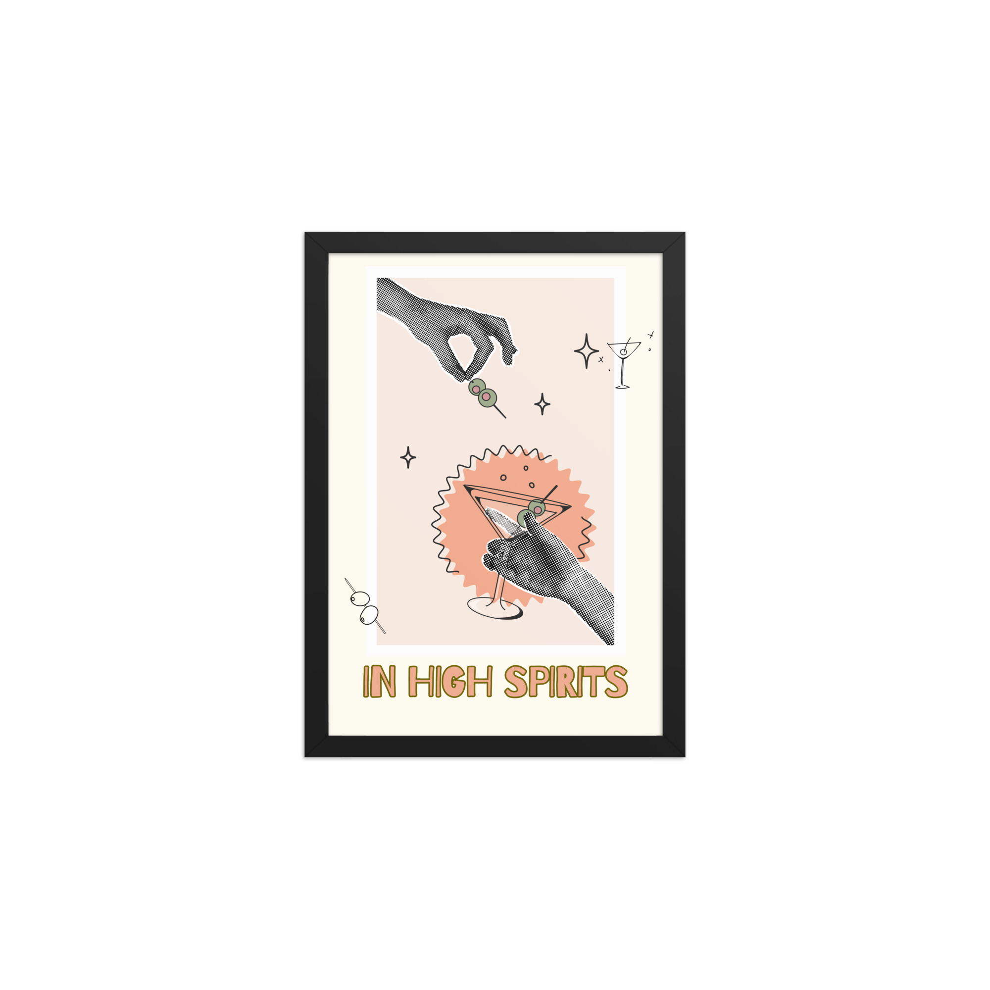 Shaken, Stirred & Slightly Unhinged Framed Matte Paper Poster - Image 9
