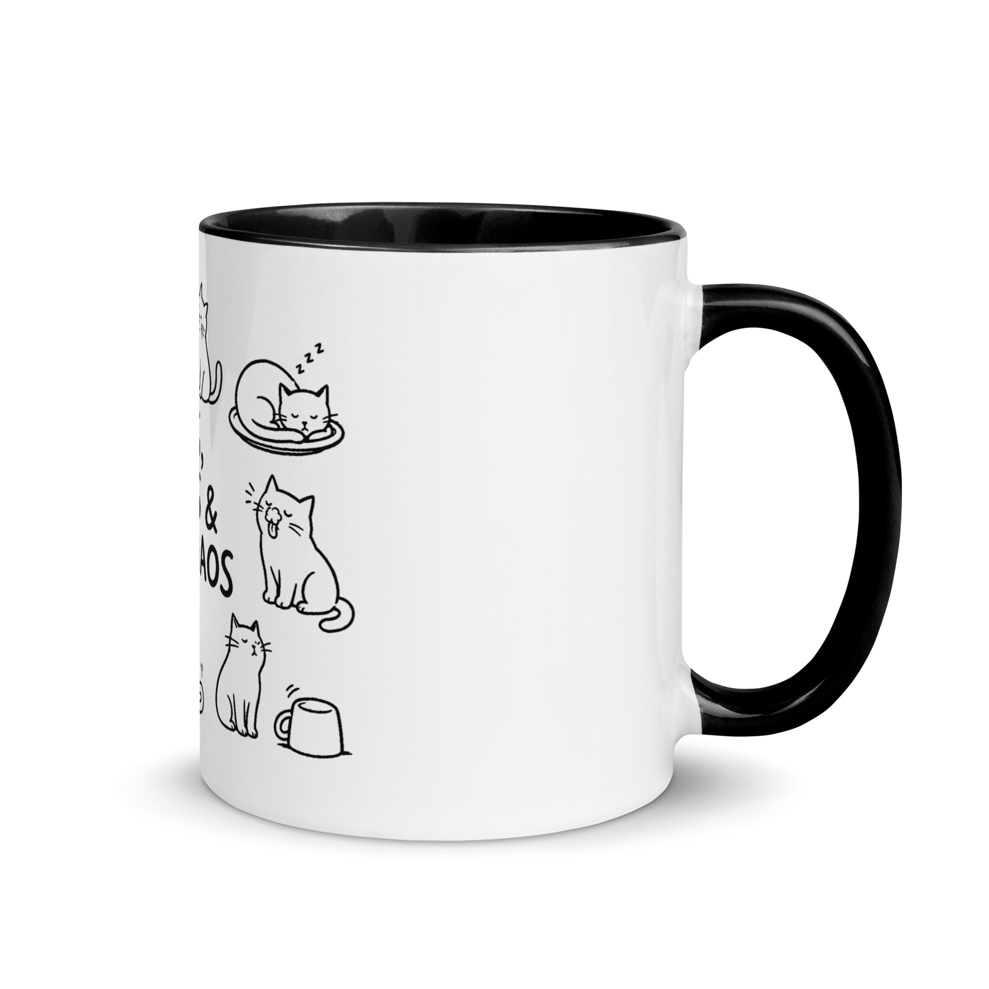 Mugs, Meows & Mild Chaos Coffee Mug πβ - Image 2