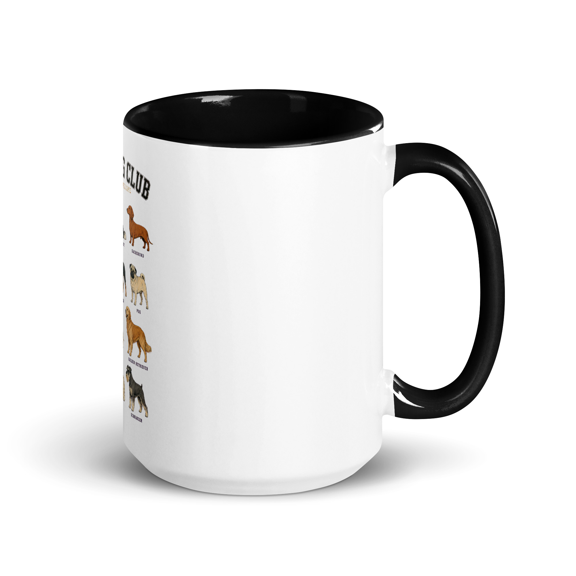 The Dog Club Mug with Color Inside – All Breeds Welcome - Image 5