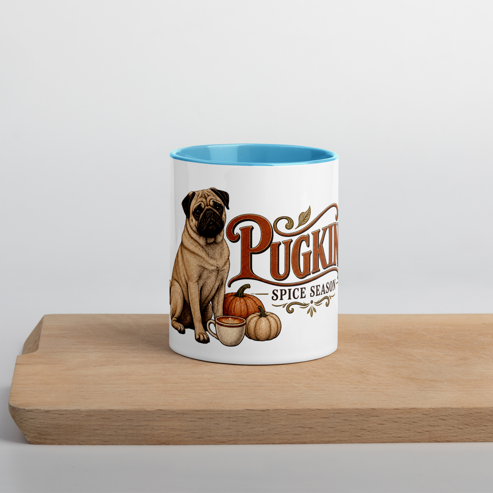 Pugkin Spice Season Pug Mug - Image 29