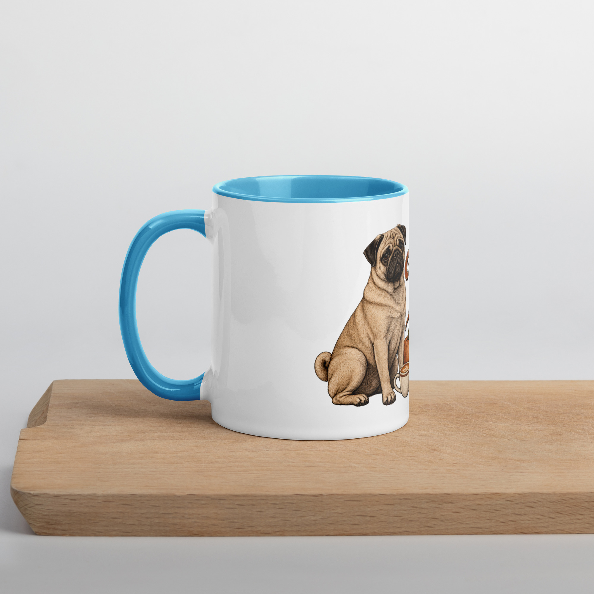 Pugkin Spice Season Pug Mug - Image 30