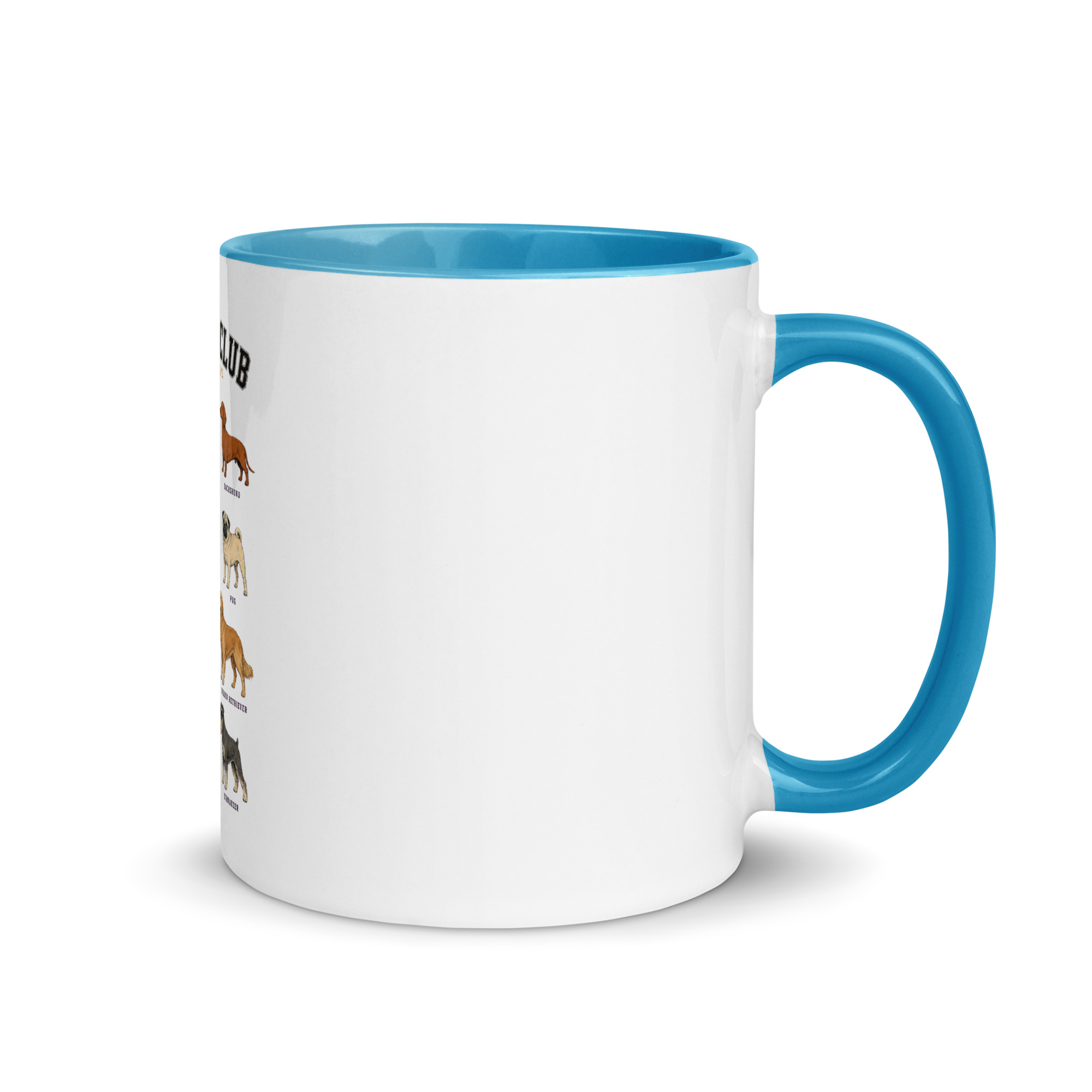 The Dog Club Mug with Color Inside – All Breeds Welcome - Image 28