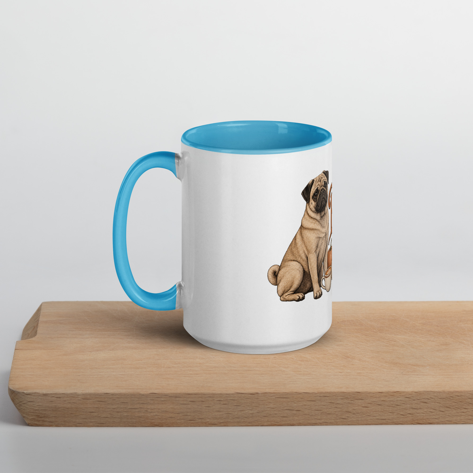 Pugkin Spice Season Pug Mug - Image 33