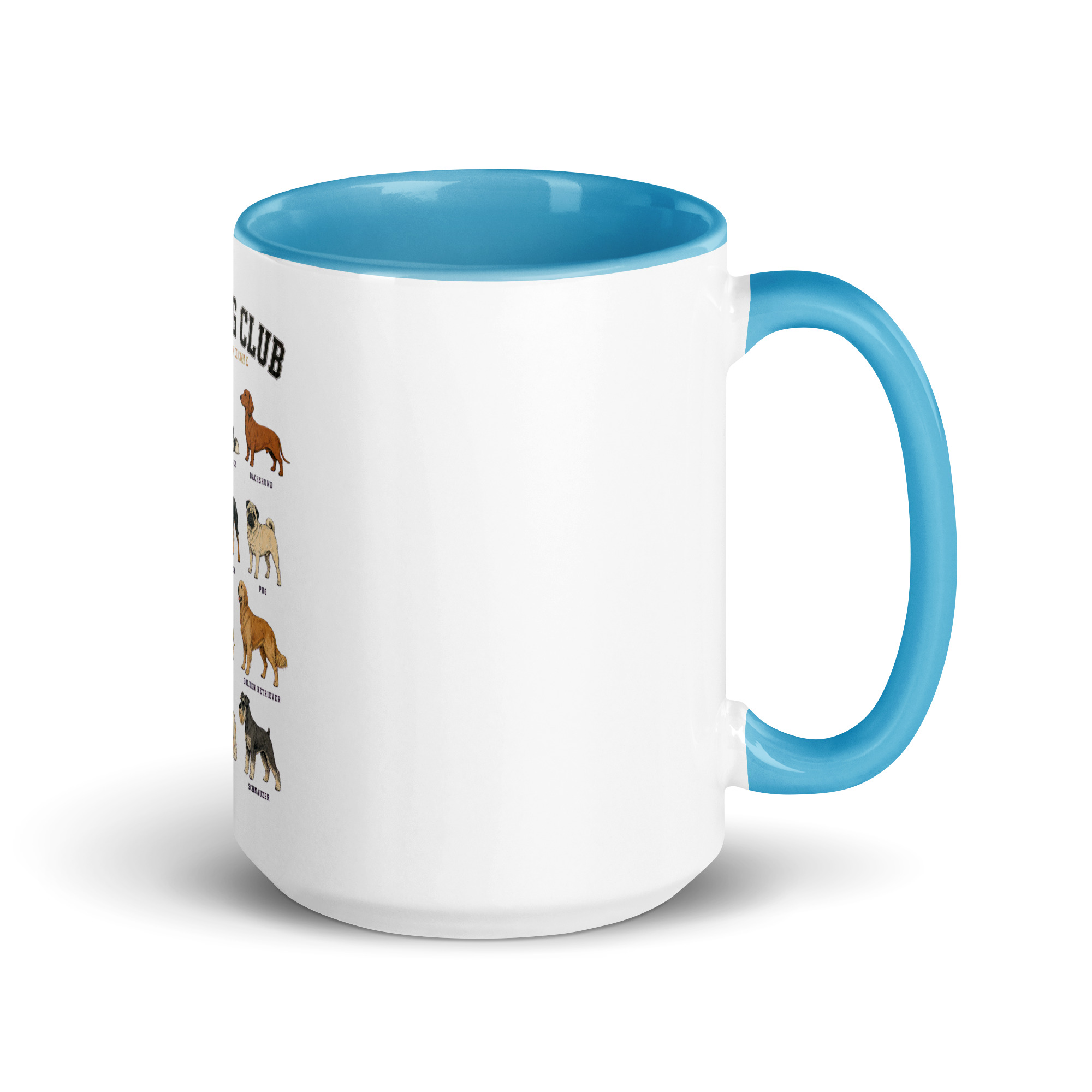 The Dog Club Mug with Color Inside – All Breeds Welcome - Image 31