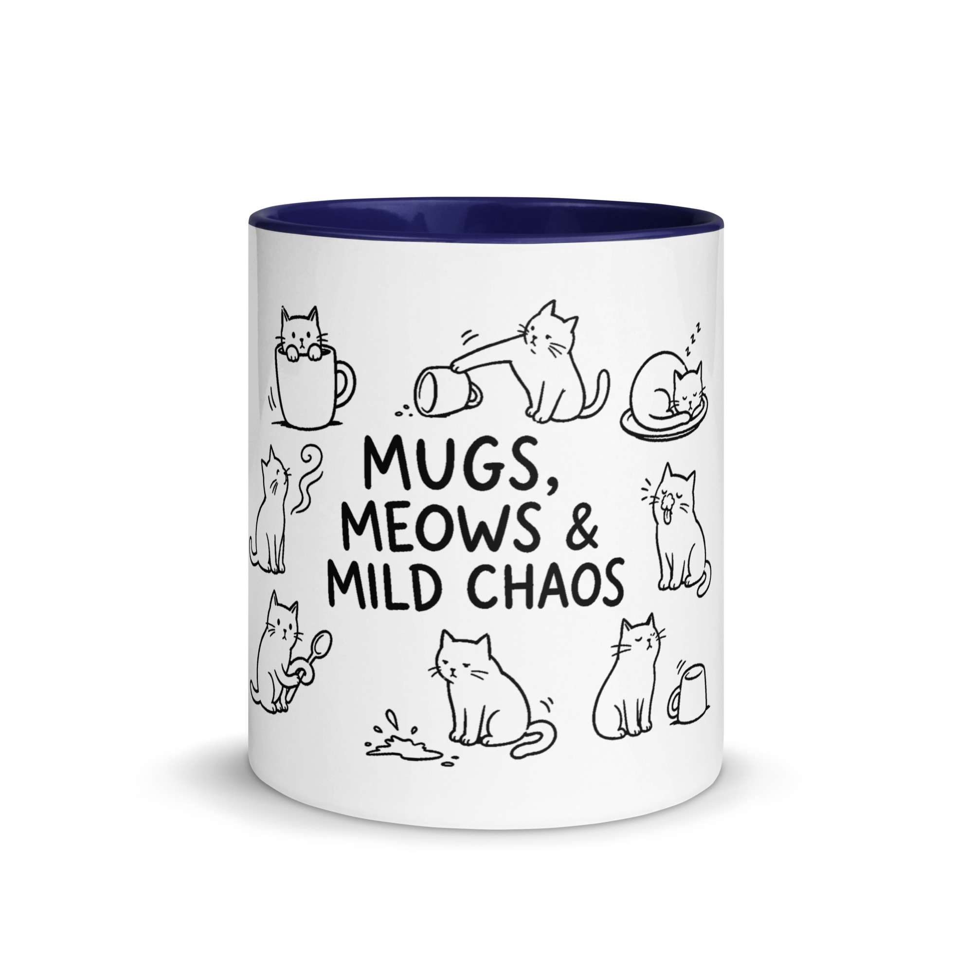 Mugs, Meows & Mild Chaos Coffee Mug πβ - Image 9