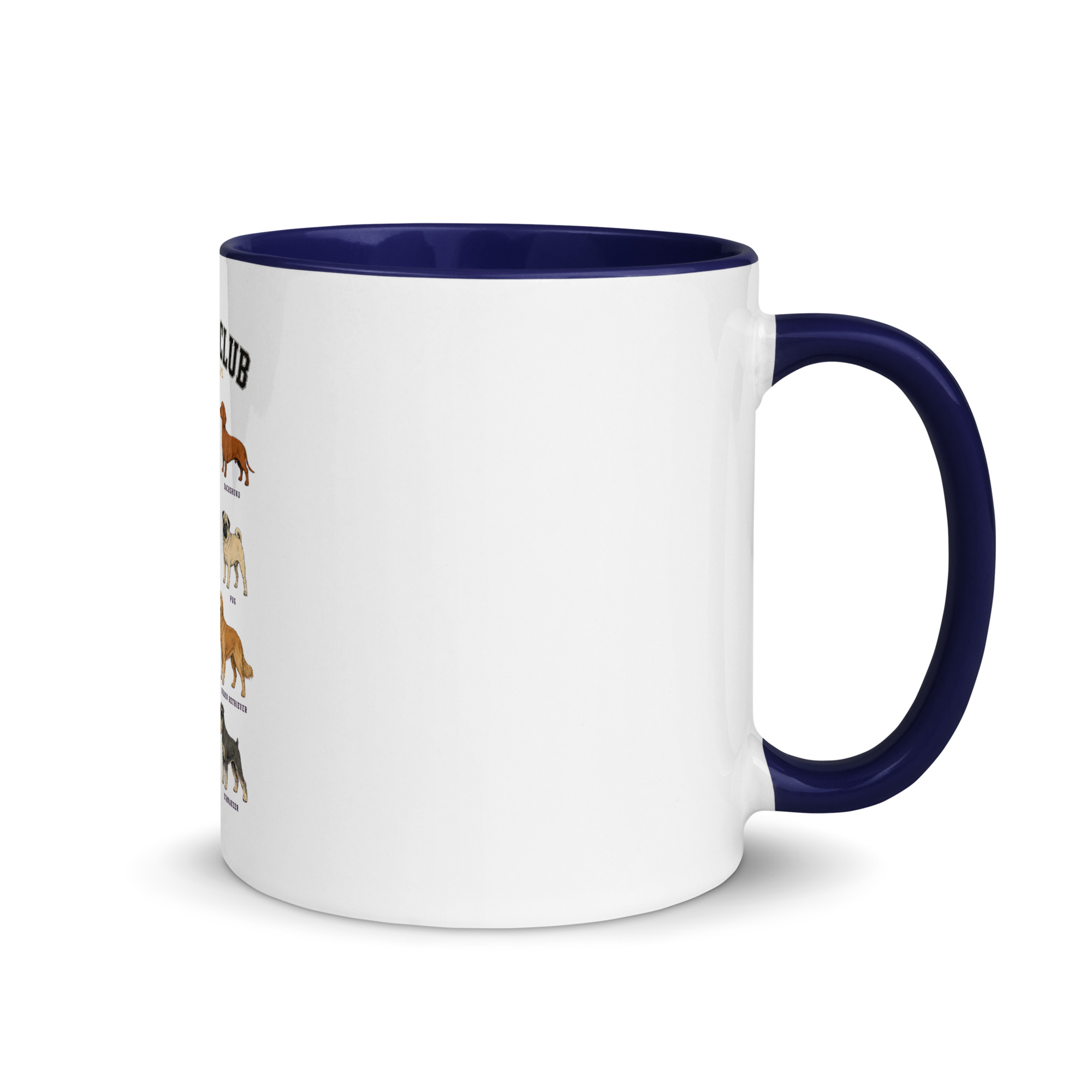 The Dog Club Mug with Color Inside – All Breeds Welcome - Image 7