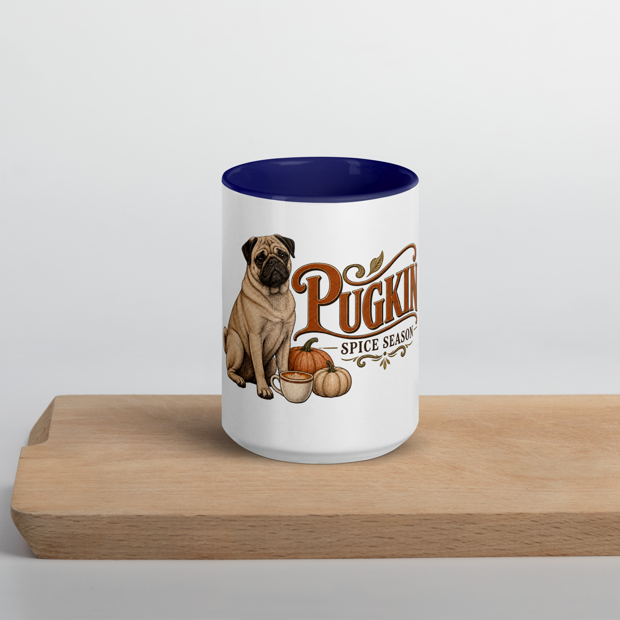 Pugkin Spice Season Pug Mug - Image 11