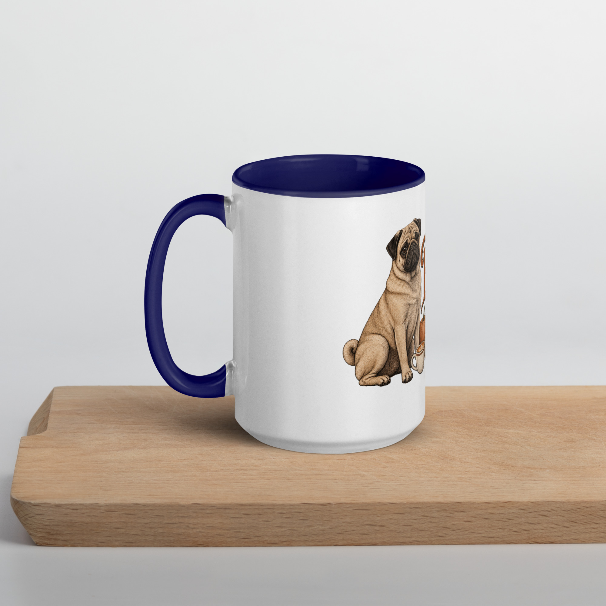 Pugkin Spice Season Pug Mug - Image 12