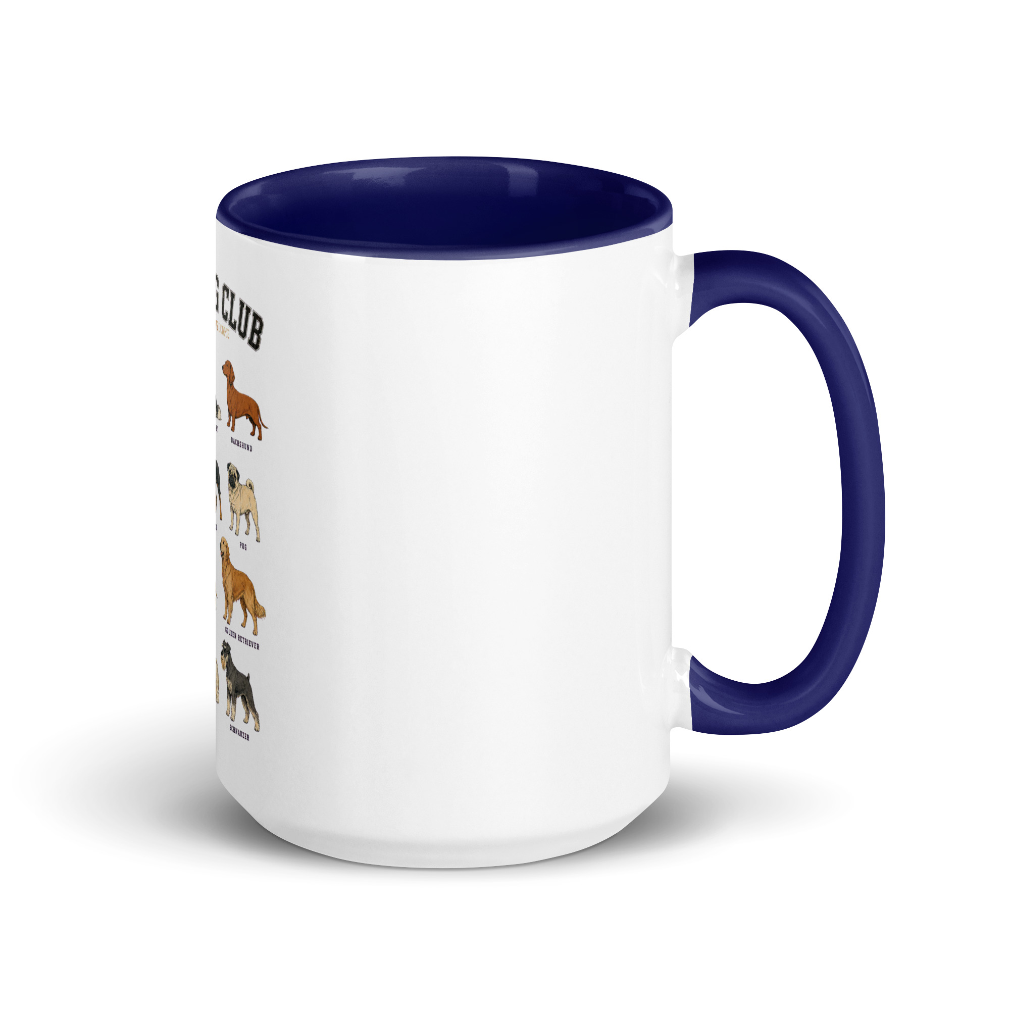The Dog Club Mug with Color Inside – All Breeds Welcome - Image 10