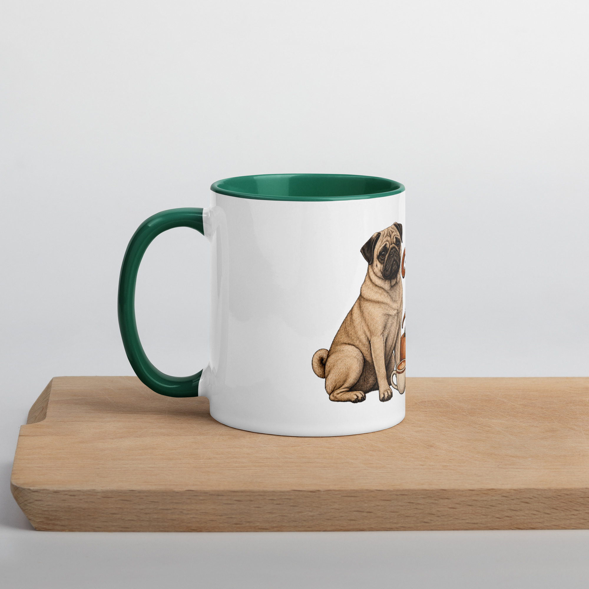 Pugkin Spice Season Pug Mug - Image 21