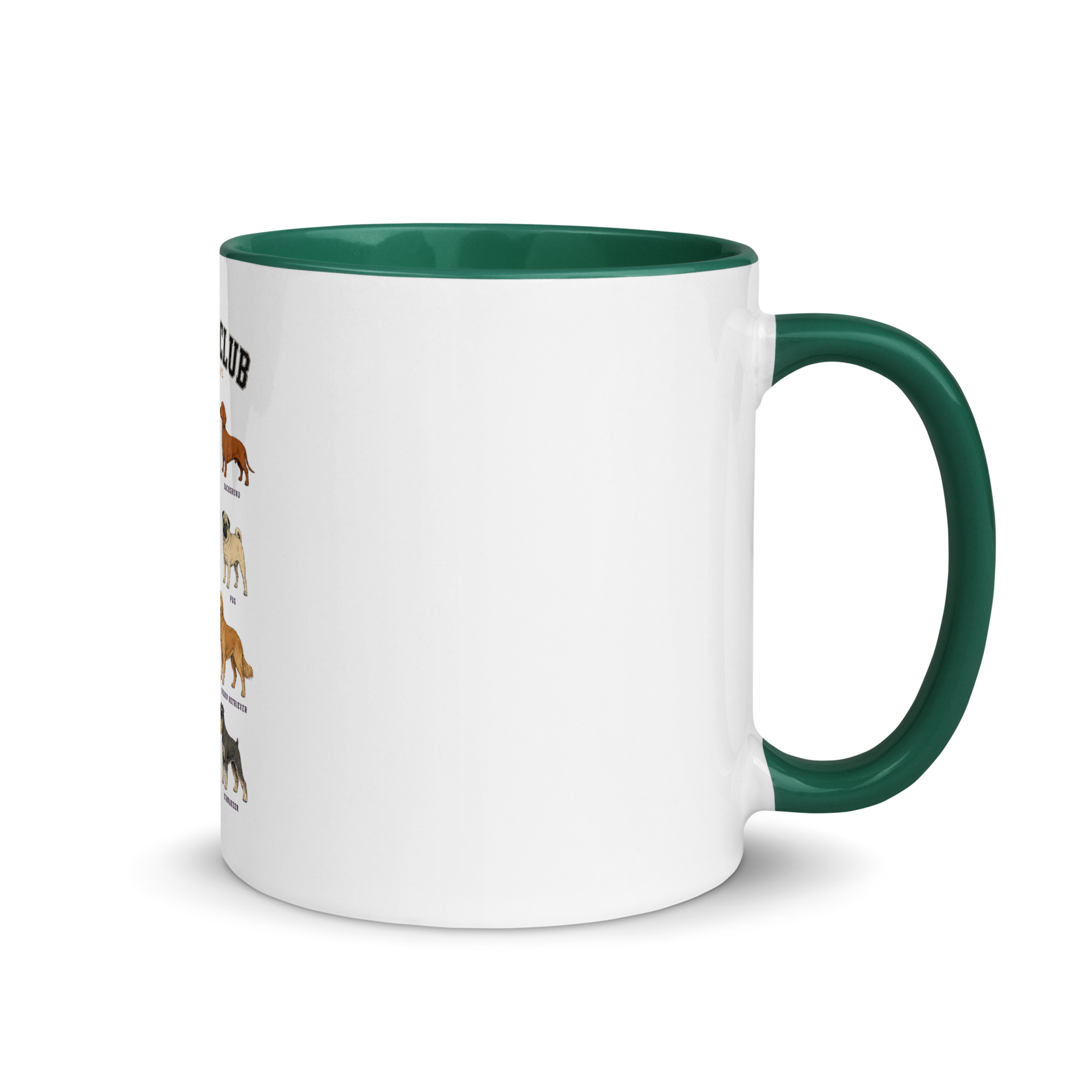 The Dog Club Mug with Color Inside – All Breeds Welcome - Image 19