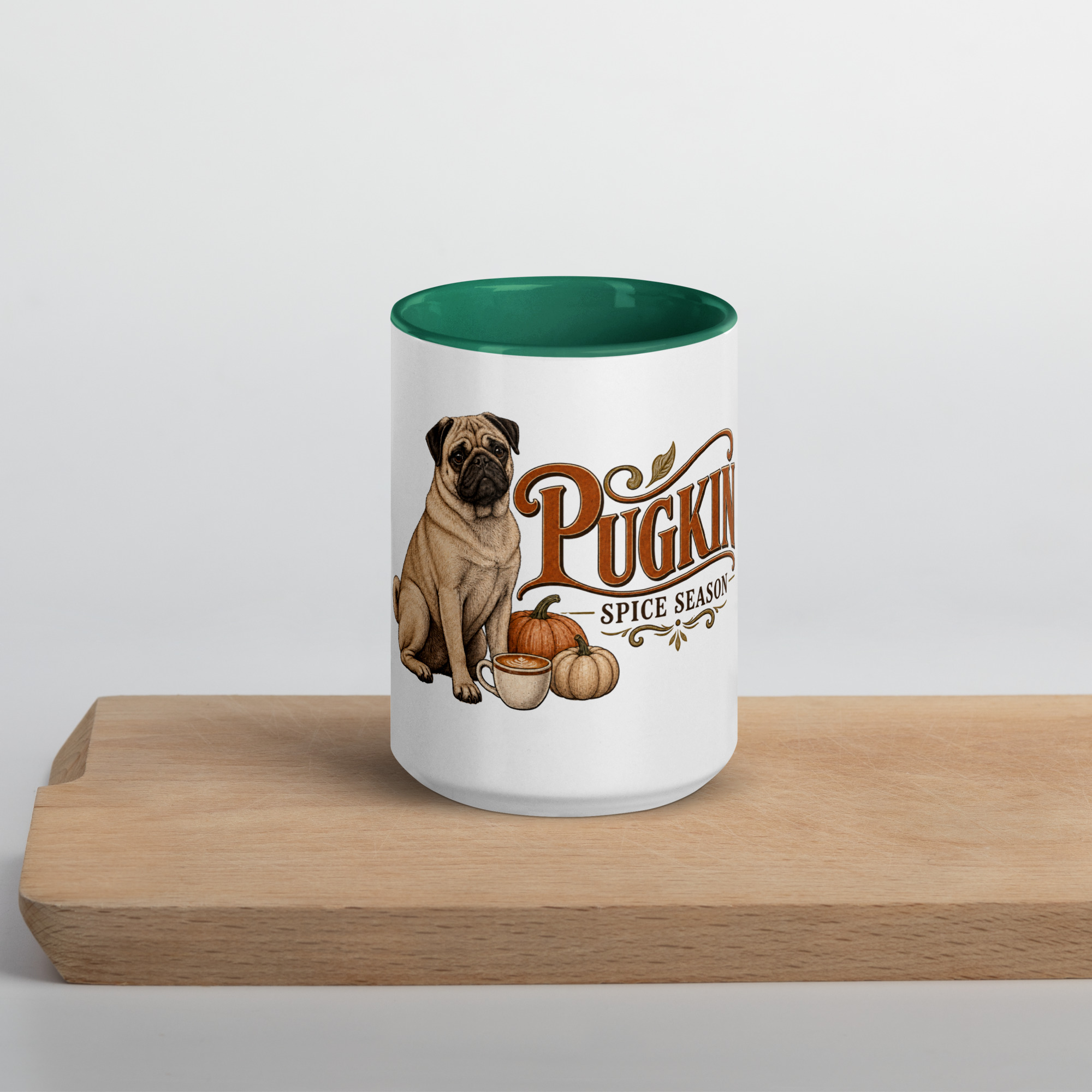 Pugkin Spice Season Pug Mug - Image 23