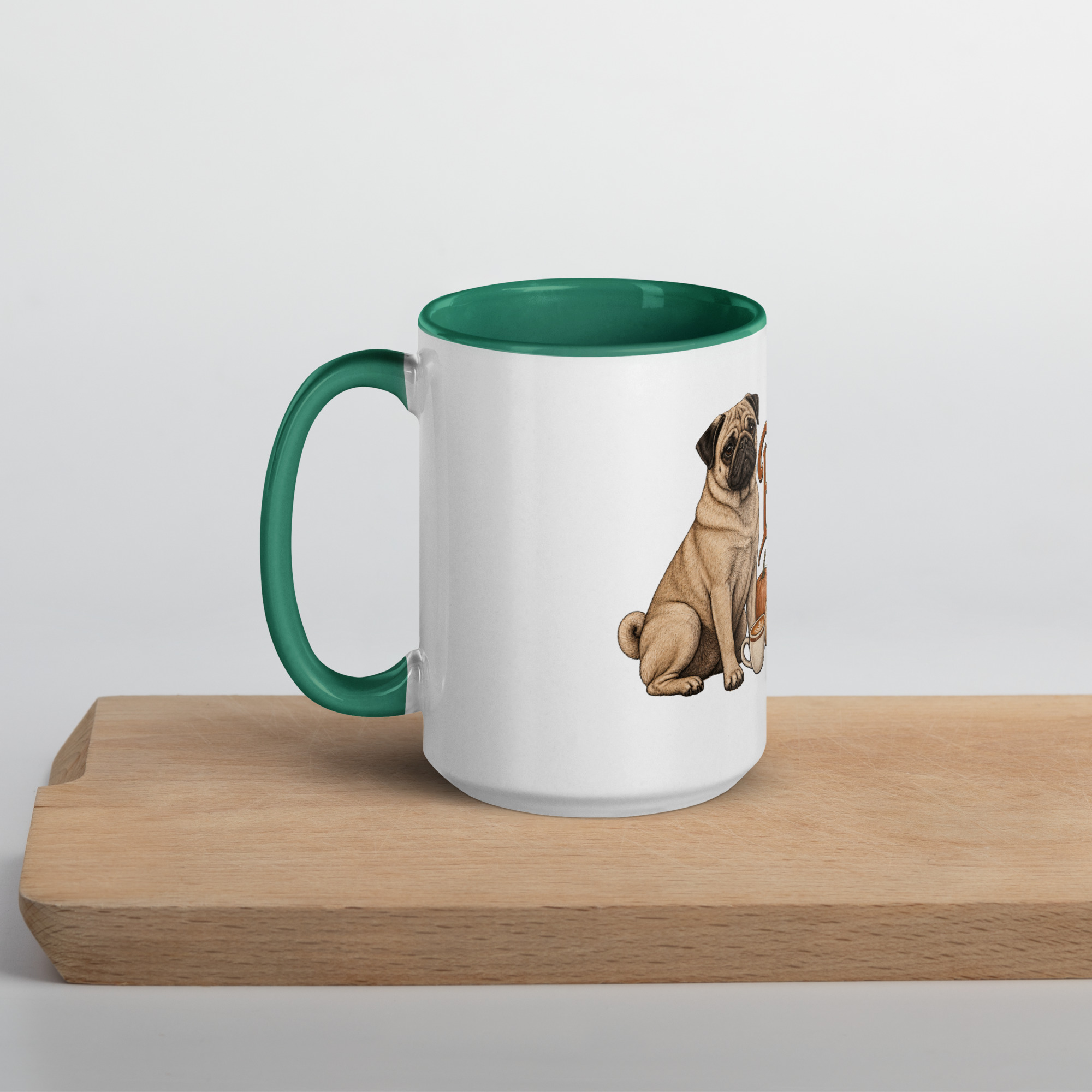 Pugkin Spice Season Pug Mug - Image 24