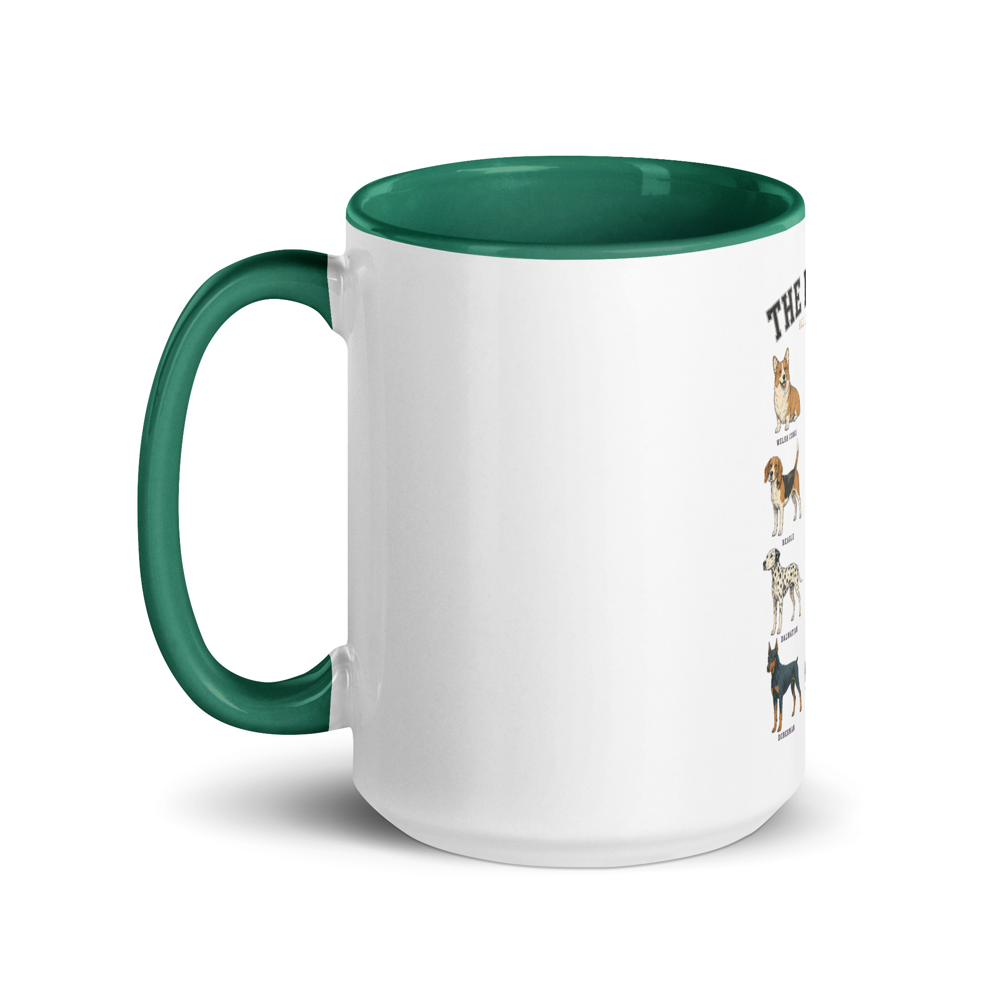 The Dog Club Mug with Color Inside – All Breeds Welcome - Image 24