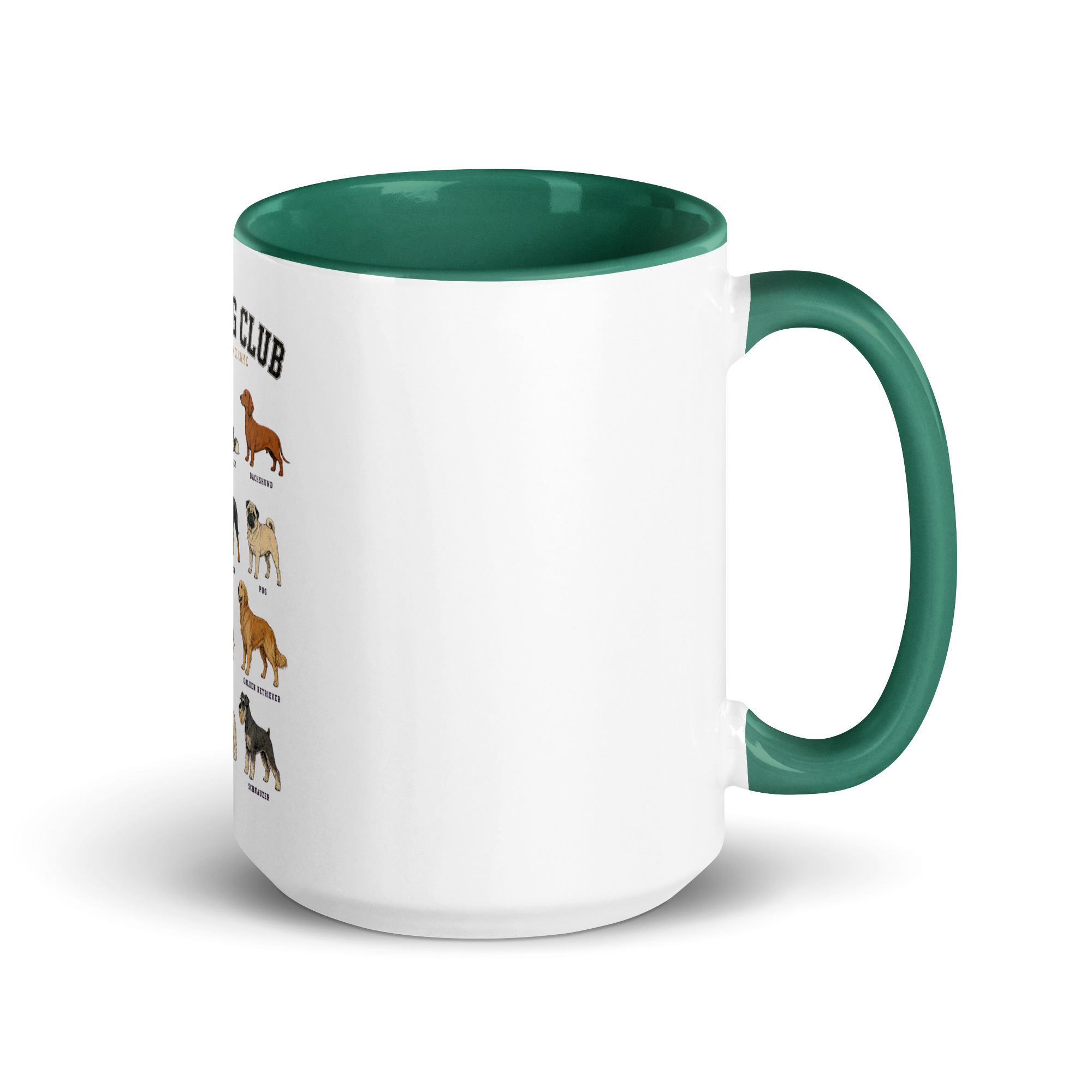 The Dog Club Mug with Color Inside – All Breeds Welcome - Image 22