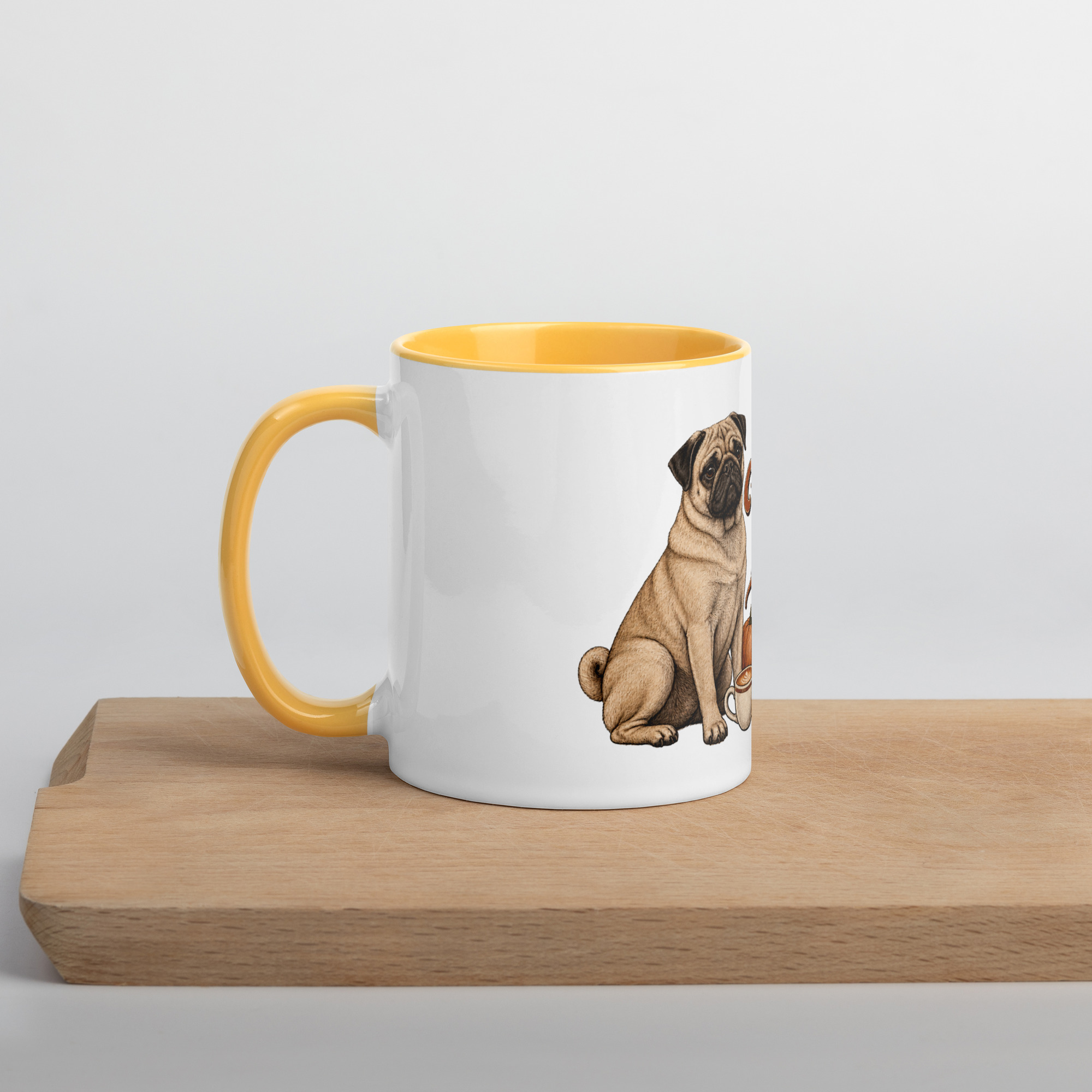 Pugkin Spice Season Pug Mug - Image 41