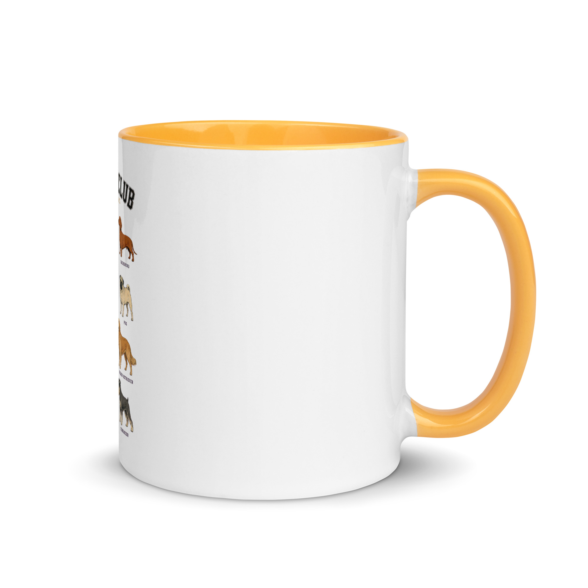 The Dog Club Mug with Color Inside – All Breeds Welcome - Image 40