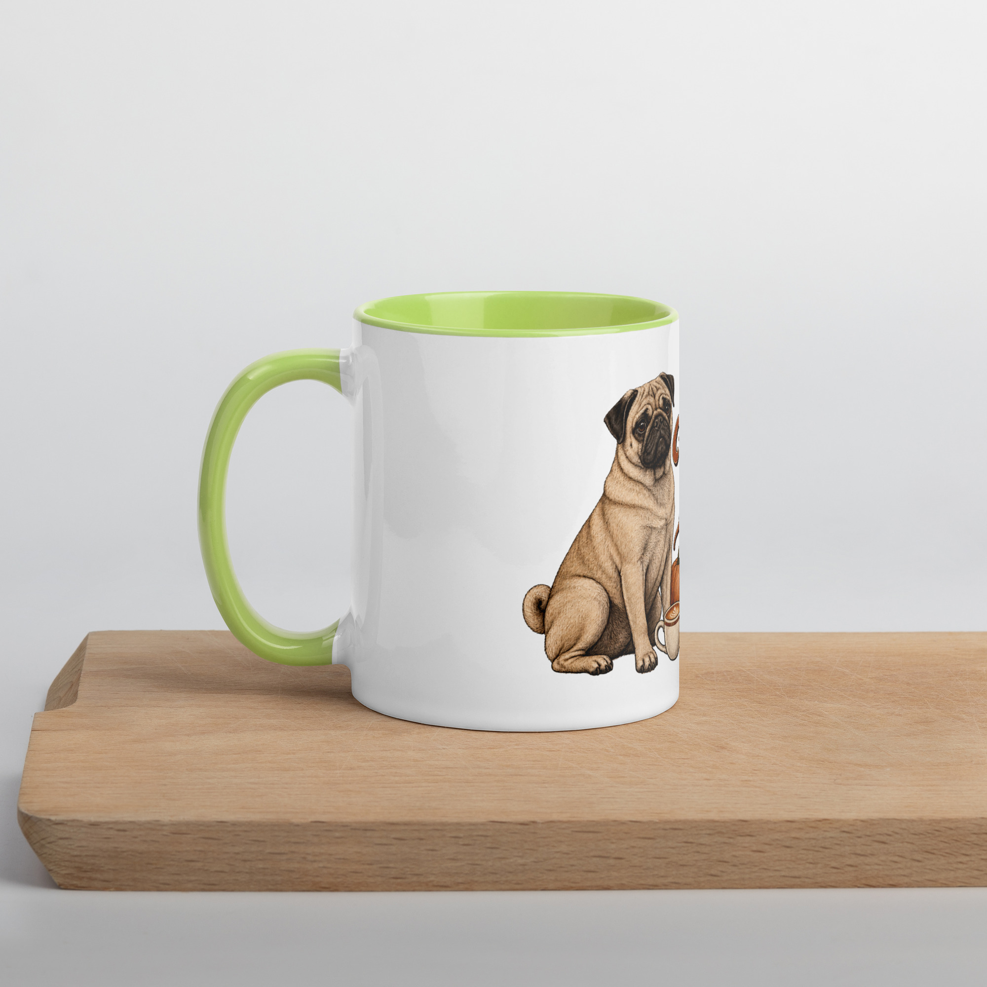 Pugkin Spice Season Pug Mug - Image 44