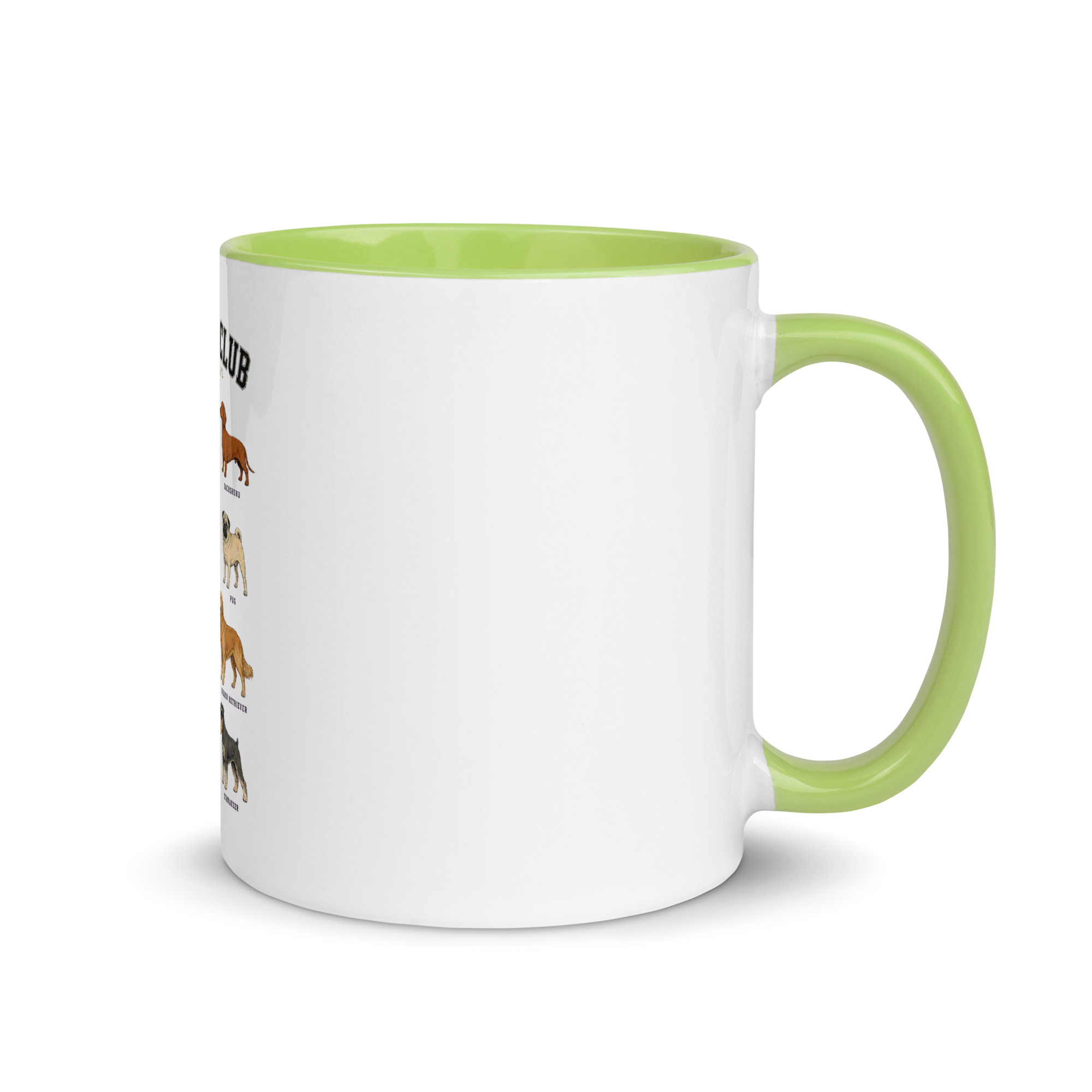 The Dog Club Mug with Color Inside – All Breeds Welcome - Image 43