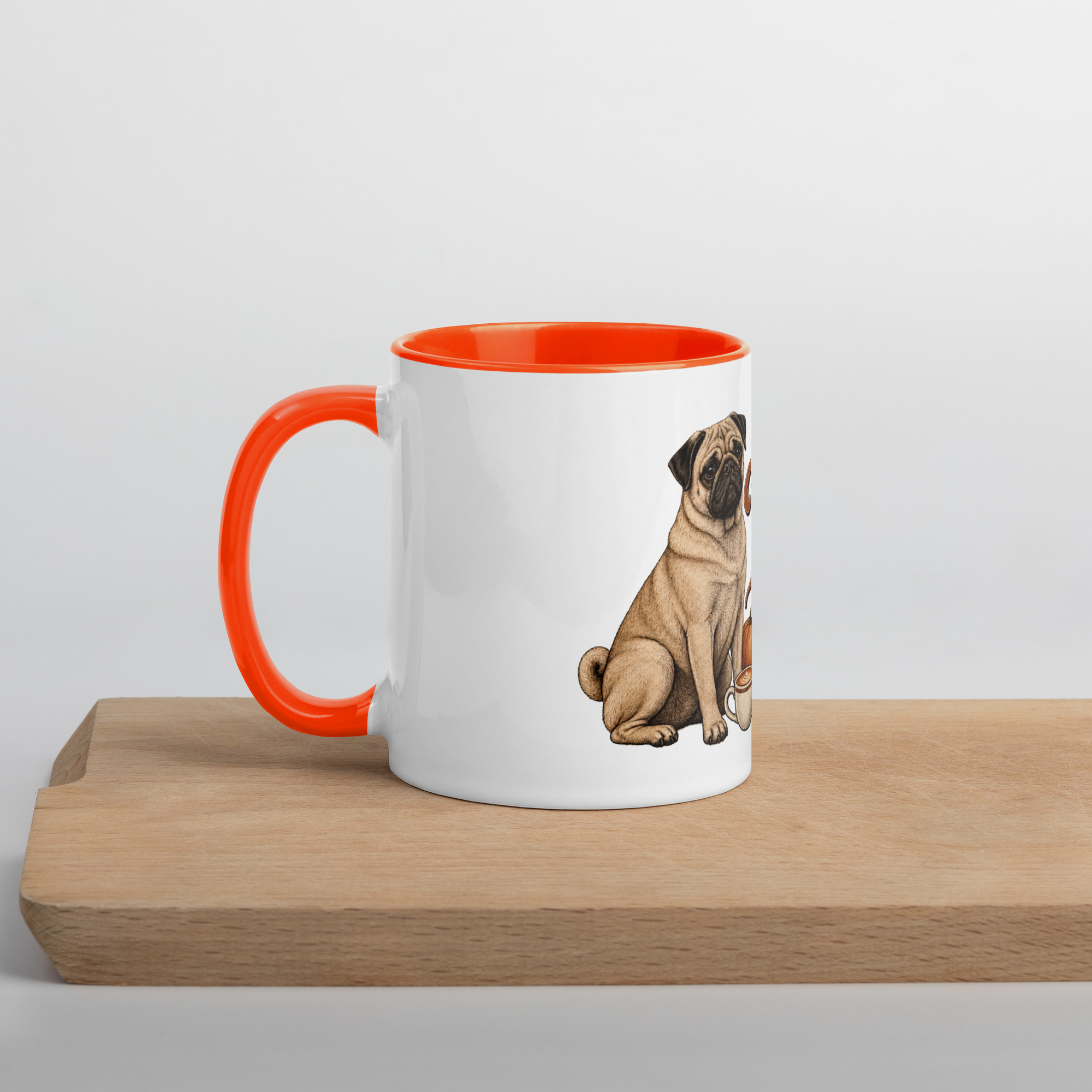 Pugkin Spice Season Pug Mug - Image 27