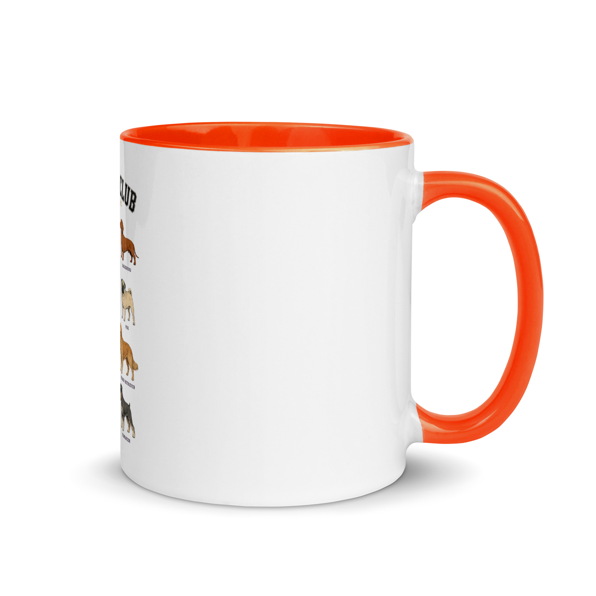 The Dog Club Mug with Color Inside – All Breeds Welcome - Image 25