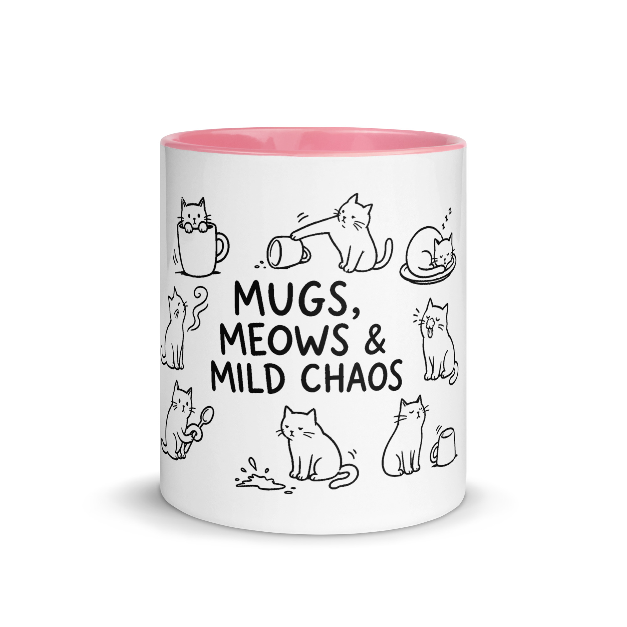 Mugs, Meows & Mild Chaos Coffee Mug πβ - Image 35