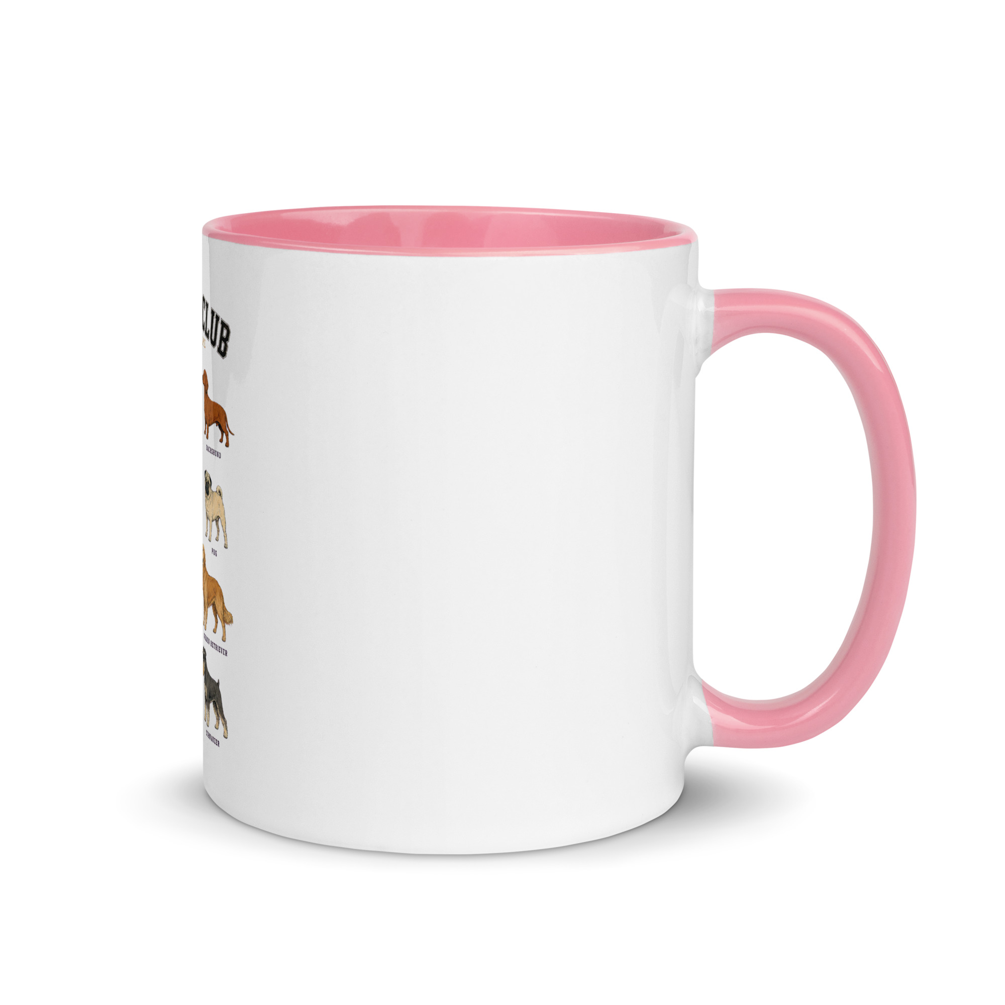 The Dog Club Mug with Color Inside – All Breeds Welcome - Image 34