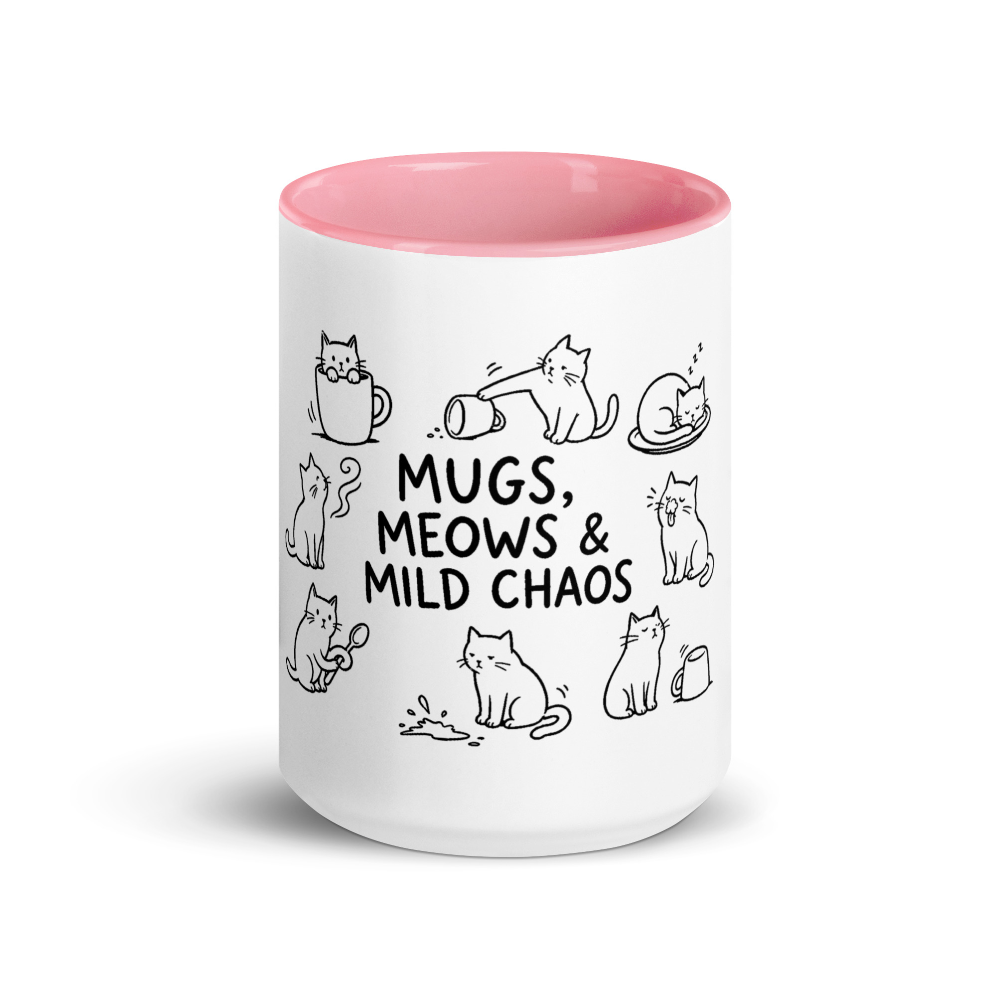 Mugs, Meows & Mild Chaos Coffee Mug πβ - Image 38