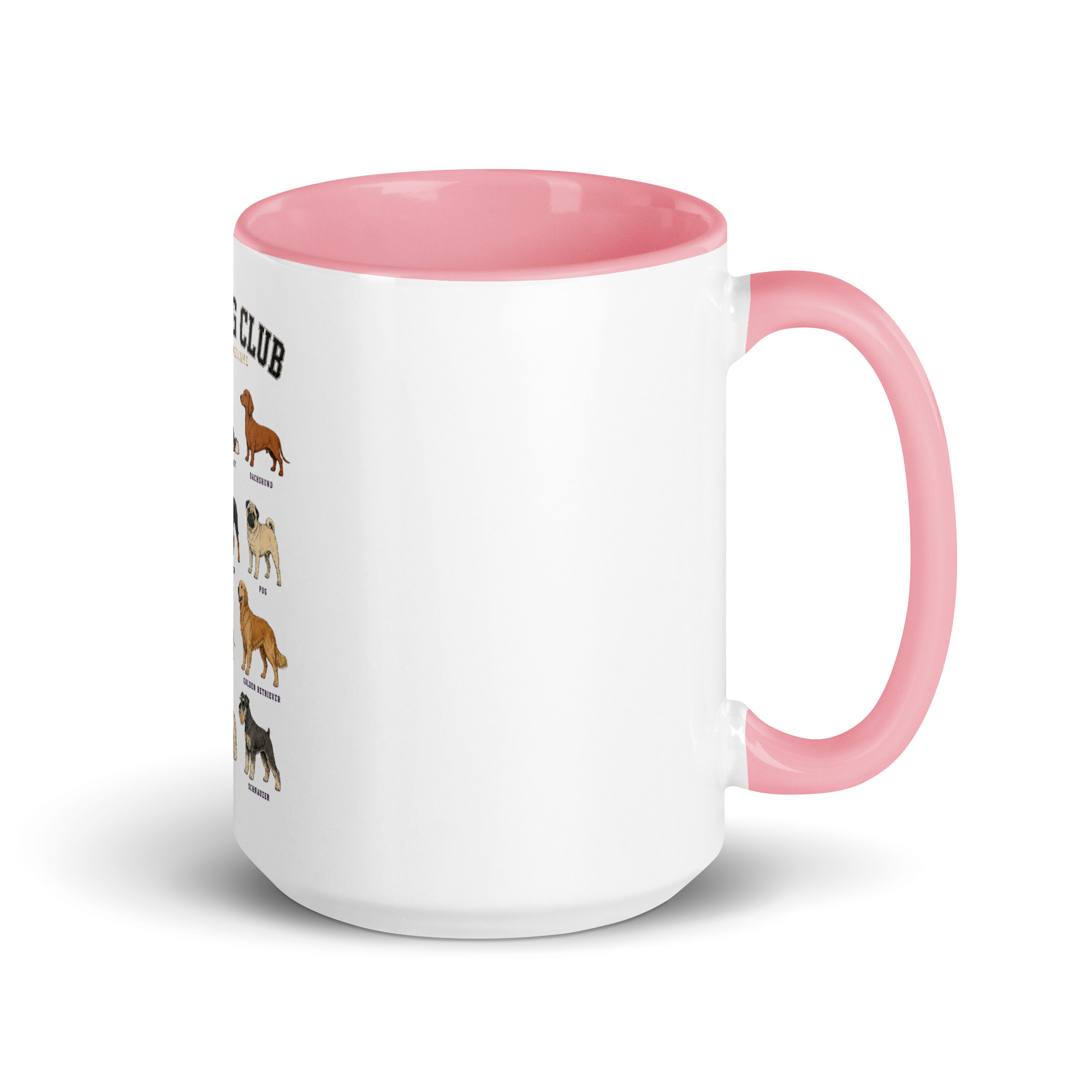 The Dog Club Mug with Color Inside – All Breeds Welcome - Image 37