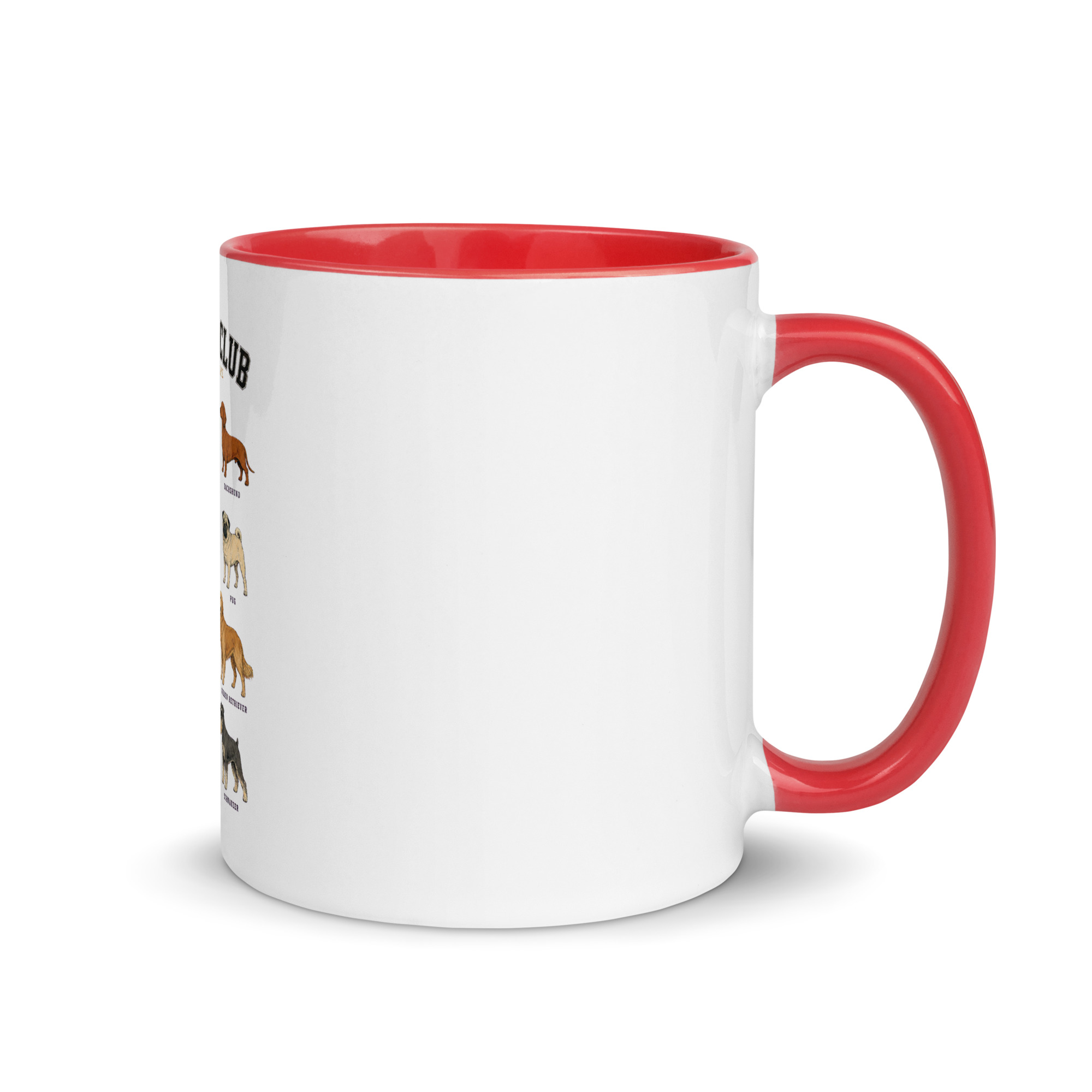 The Dog Club Mug with Color Inside – All Breeds Welcome - Image 13