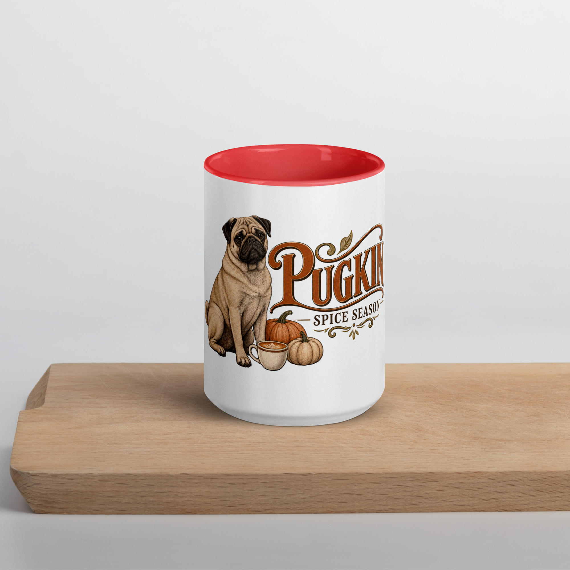 Pugkin Spice Season Pug Mug - Image 17