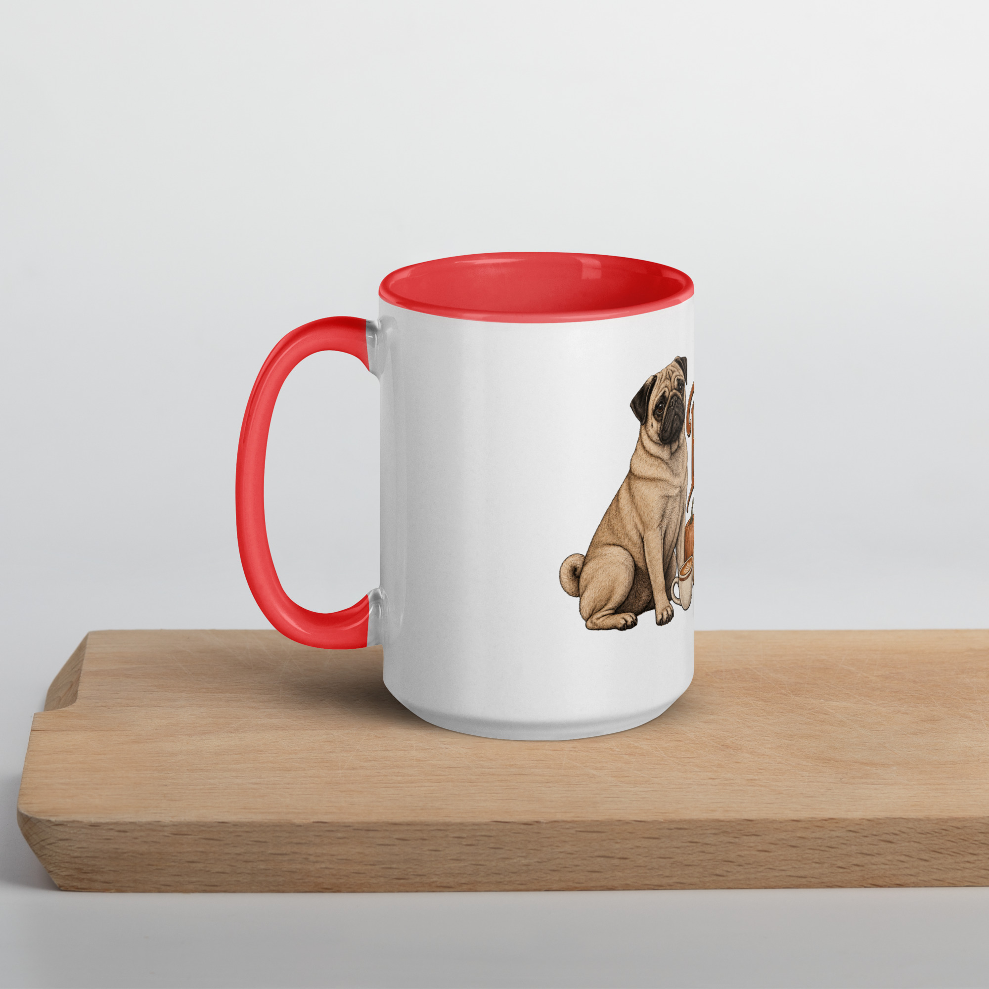 Pugkin Spice Season Pug Mug - Image 18