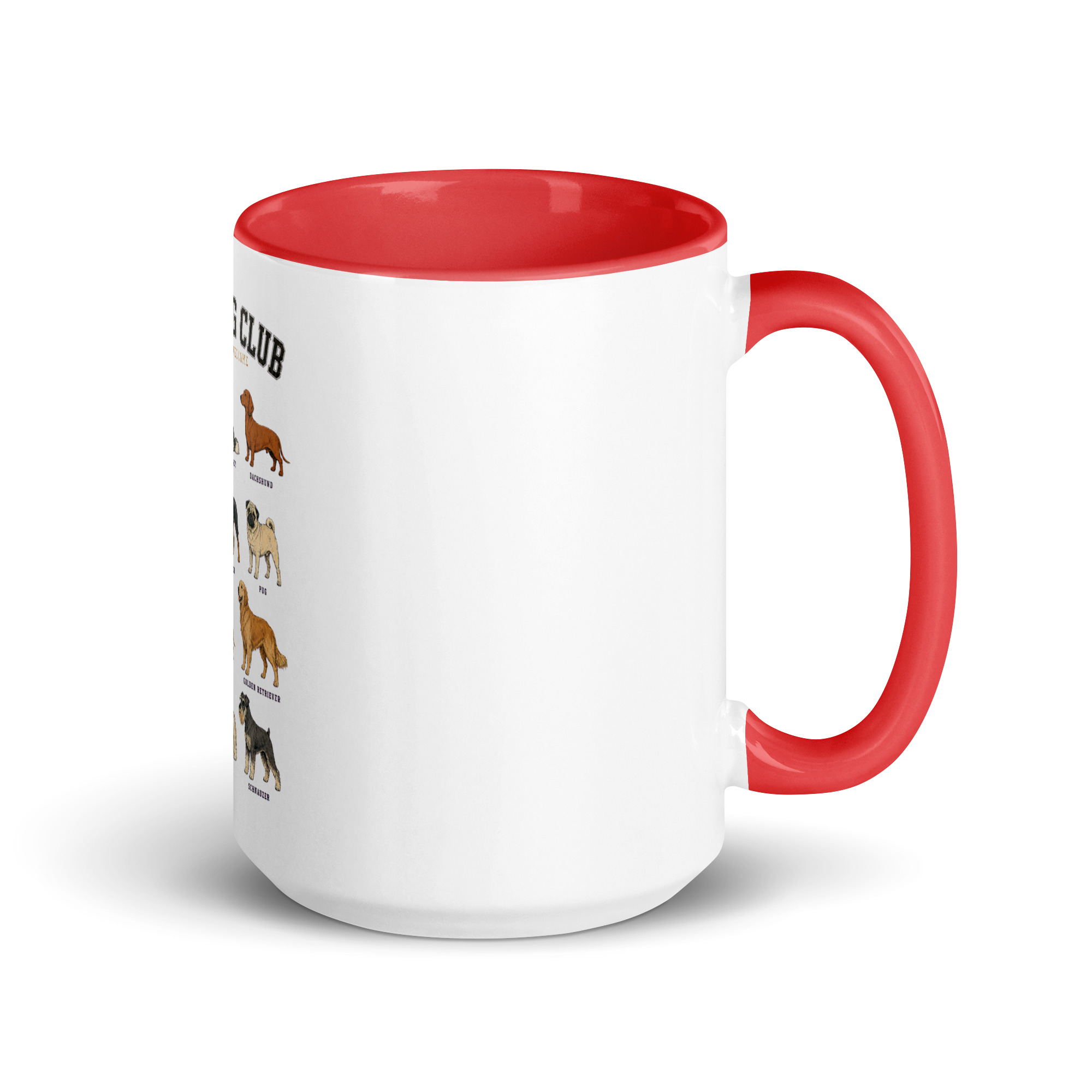 The Dog Club Mug with Color Inside – All Breeds Welcome - Image 16