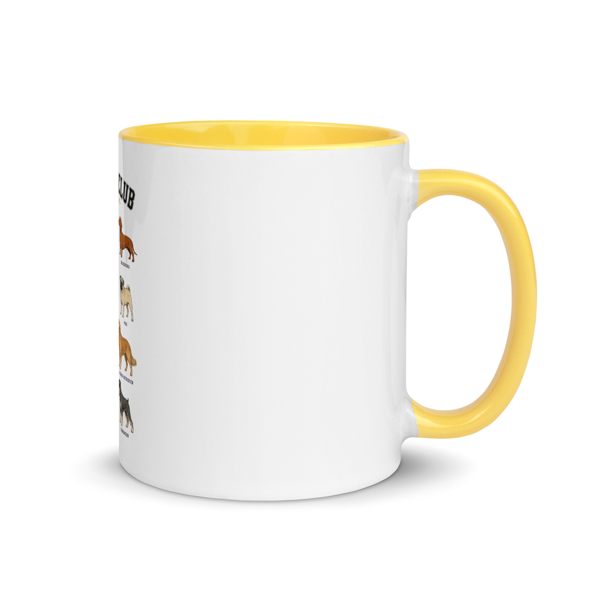 The Dog Club Mug with Color Inside – All Breeds Welcome - Image 46