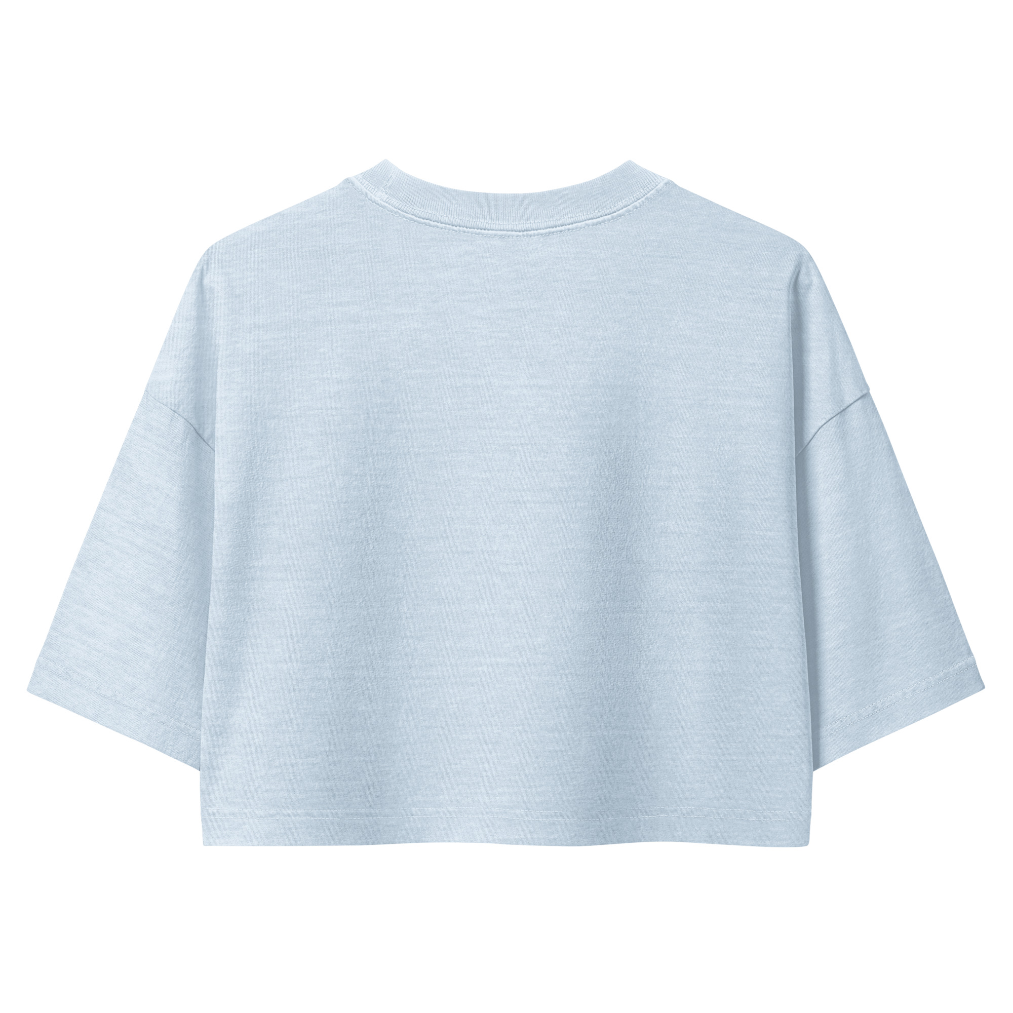 Women’s garment dye cropped tee - Image 4