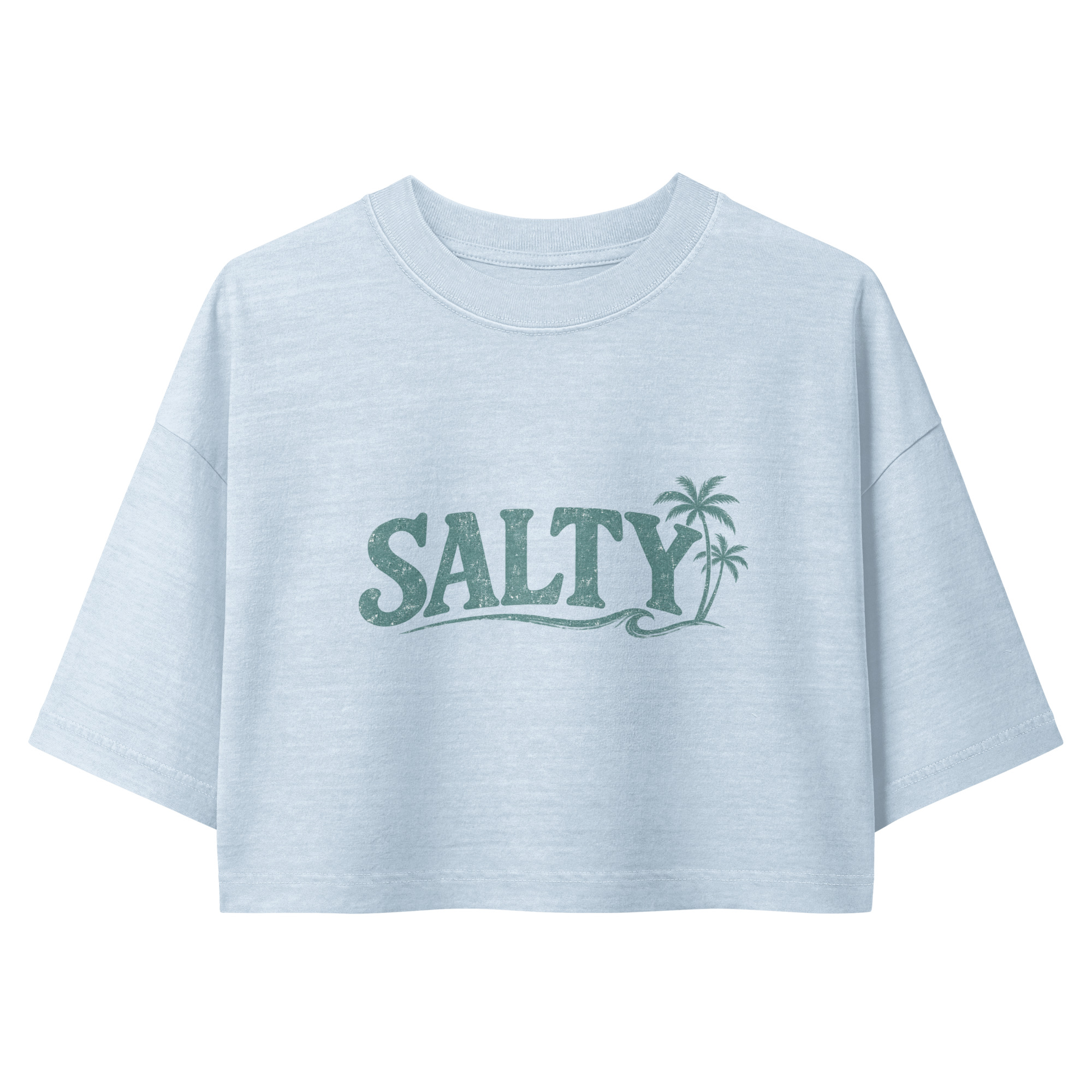 Stay Salty Cropped Tee