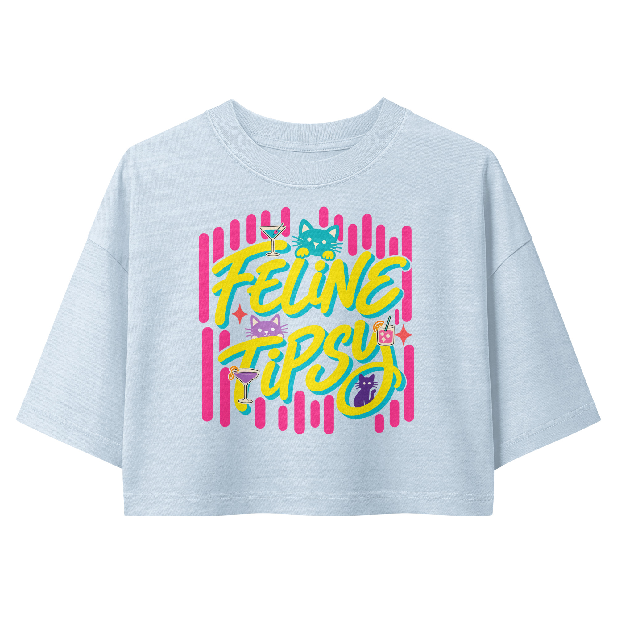 Women’s garment dye cropped tee - Image 3