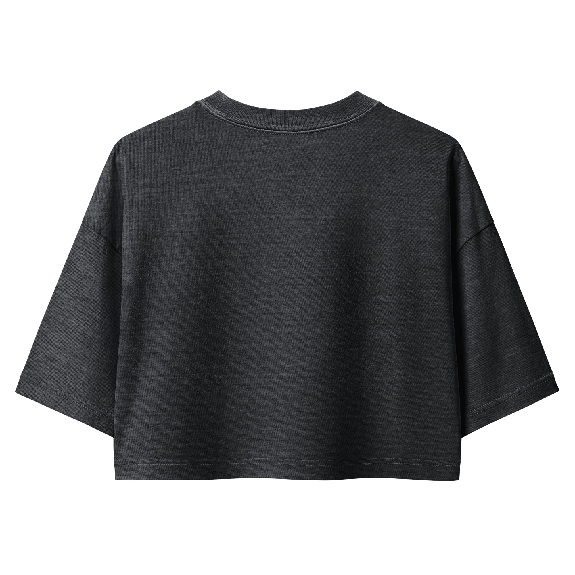 Women’s garment dye cropped tee - Image 2