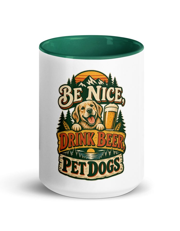 Drink Beer and Pet Dogs for Living